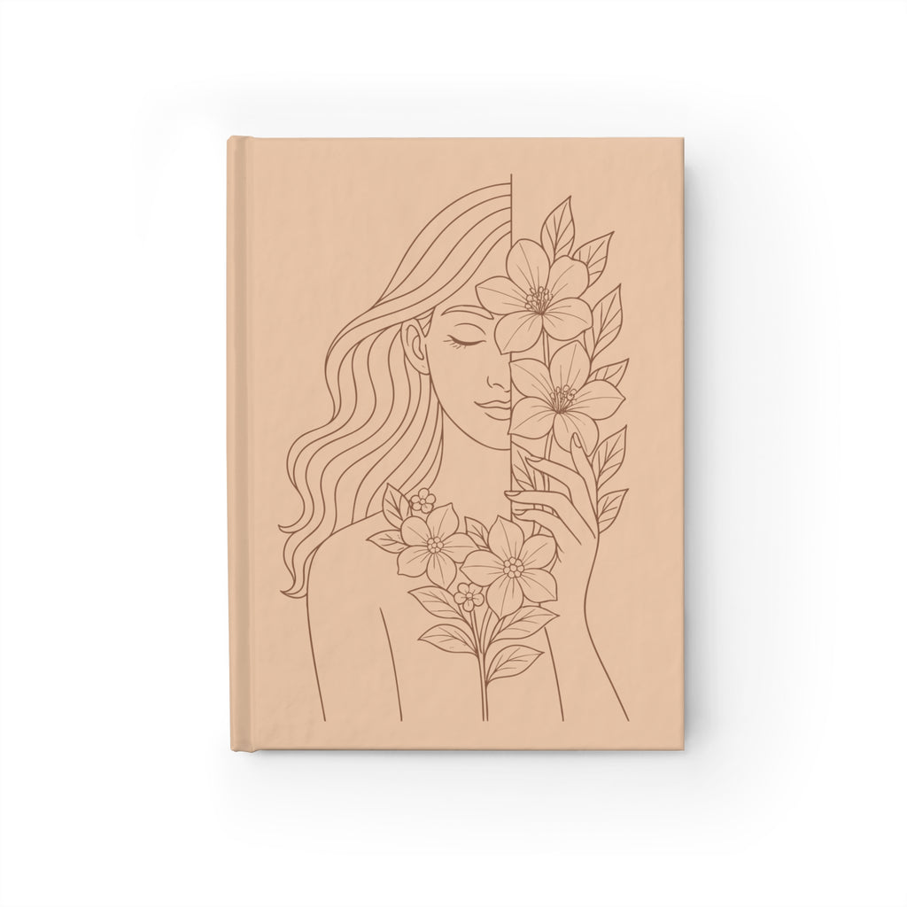 Darling, You are Blooming - Blank Hardcover Journal
