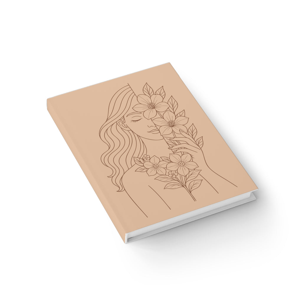 Darling, You are Blooming - Blank Hardcover Journal