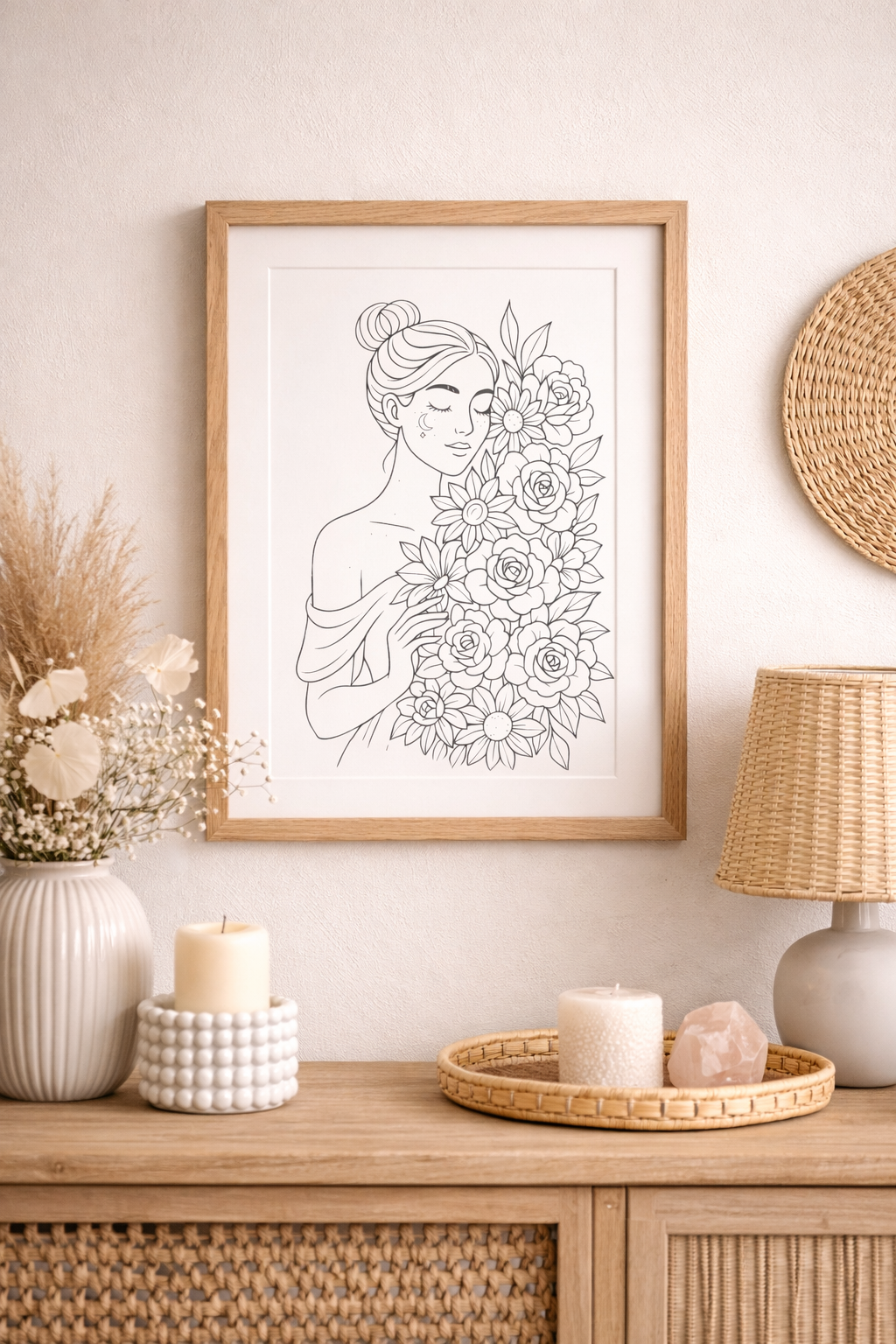 Blooming Inspirational Wall Art